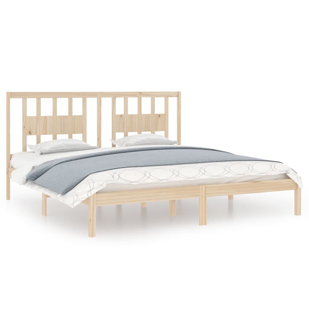 Bedframe Massief Hout 180X200 Cm 6Ft Super King