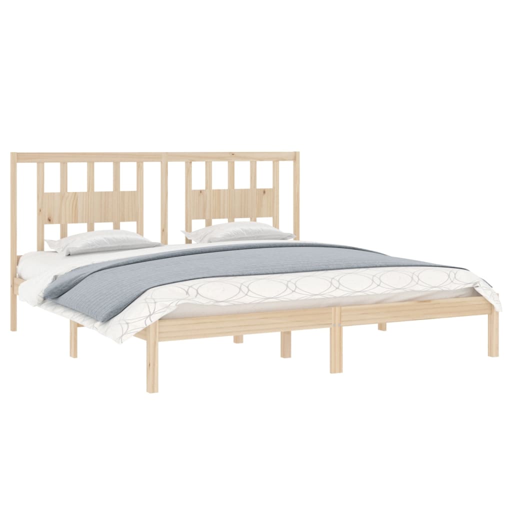 Bedframe Massief Hout 180X200 Cm 6Ft Super King