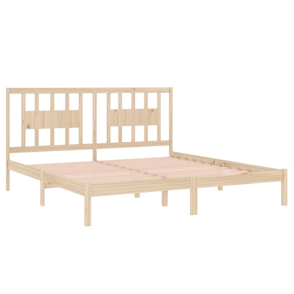 Bedframe Massief Hout 180X200 Cm 6Ft Super King