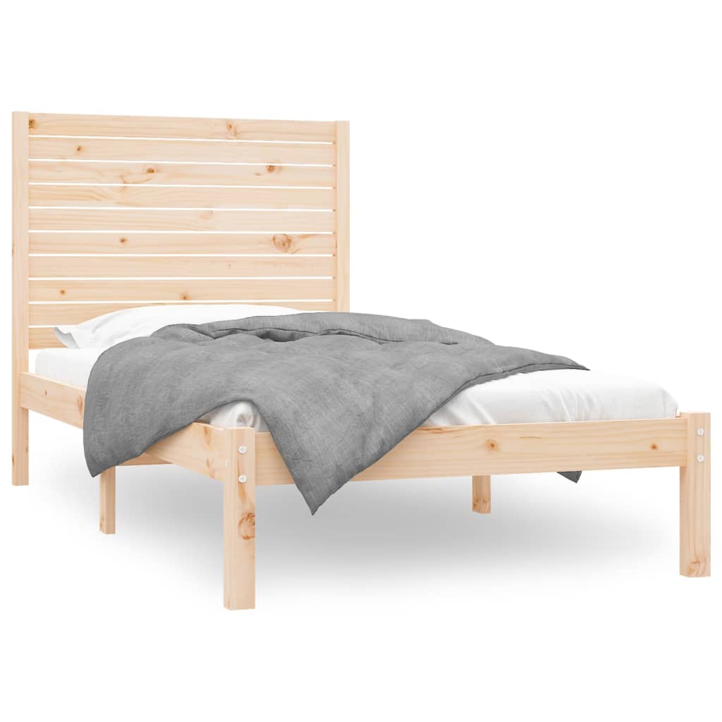 Bedframe Massief Hout 100X200 Cm
