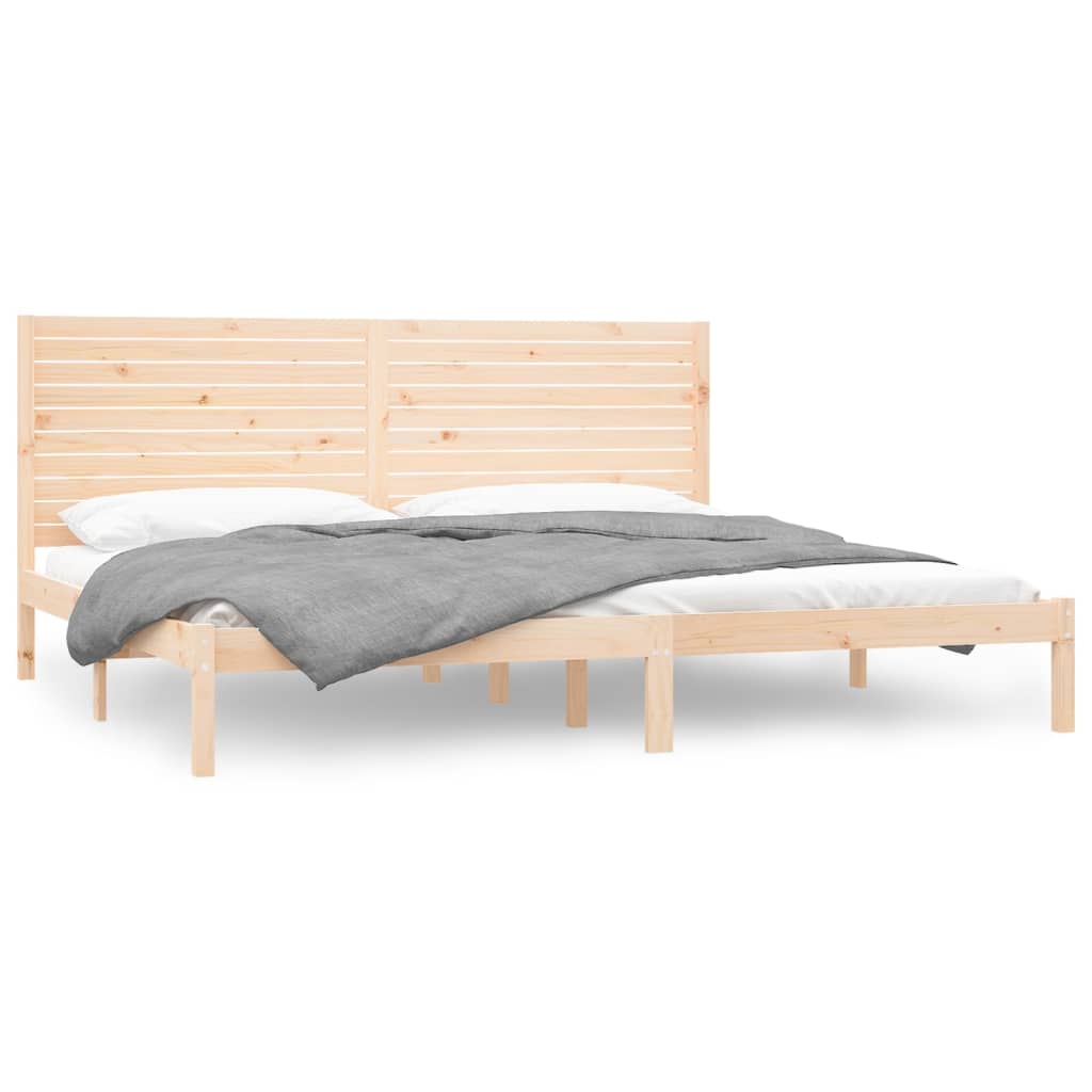 Bedframe Massief Hout 180X200 Cm 6Ft Super King