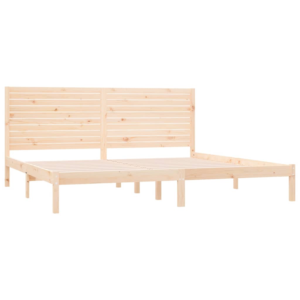Bedframe Massief Hout 180X200 Cm 6Ft Super King