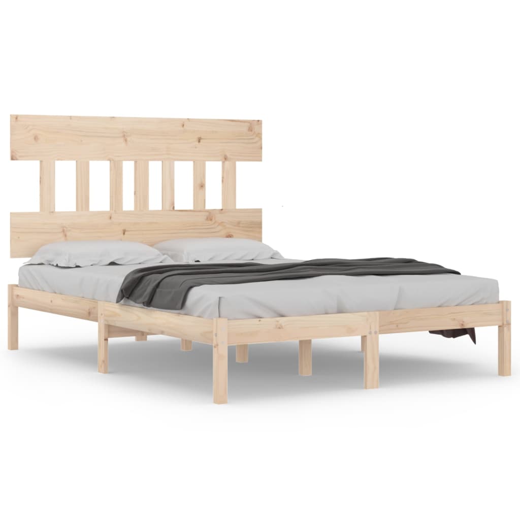 Bedframe Massief Hout 200X200 Cm