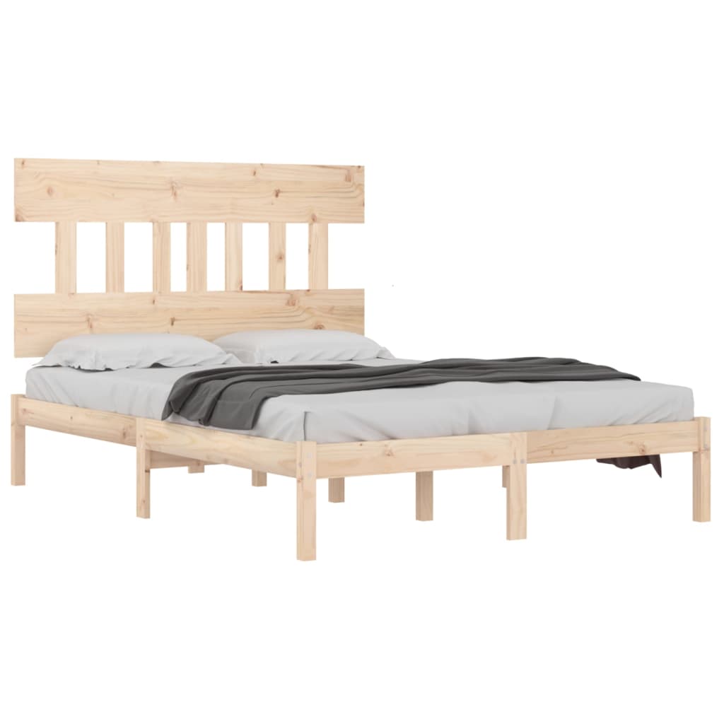 Bedframe Massief Hout 200X200 Cm