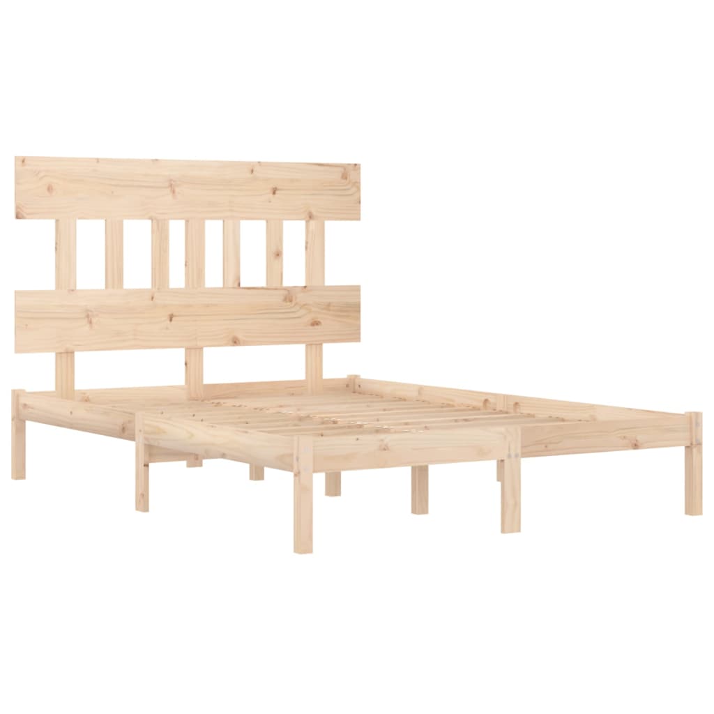 Bedframe Massief Hout 200X200 Cm