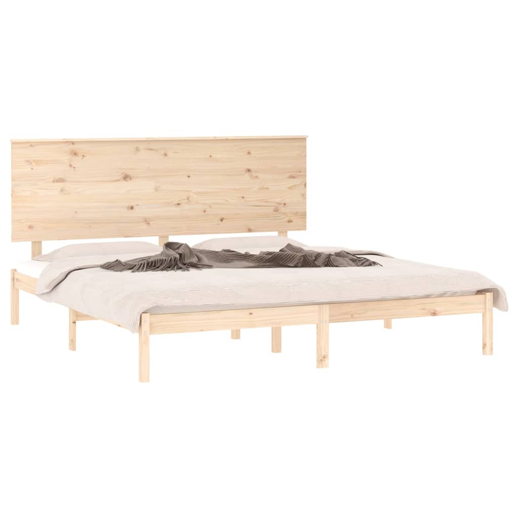 Bedframe Massief Hout 180X200 Cm 6Ft Super King