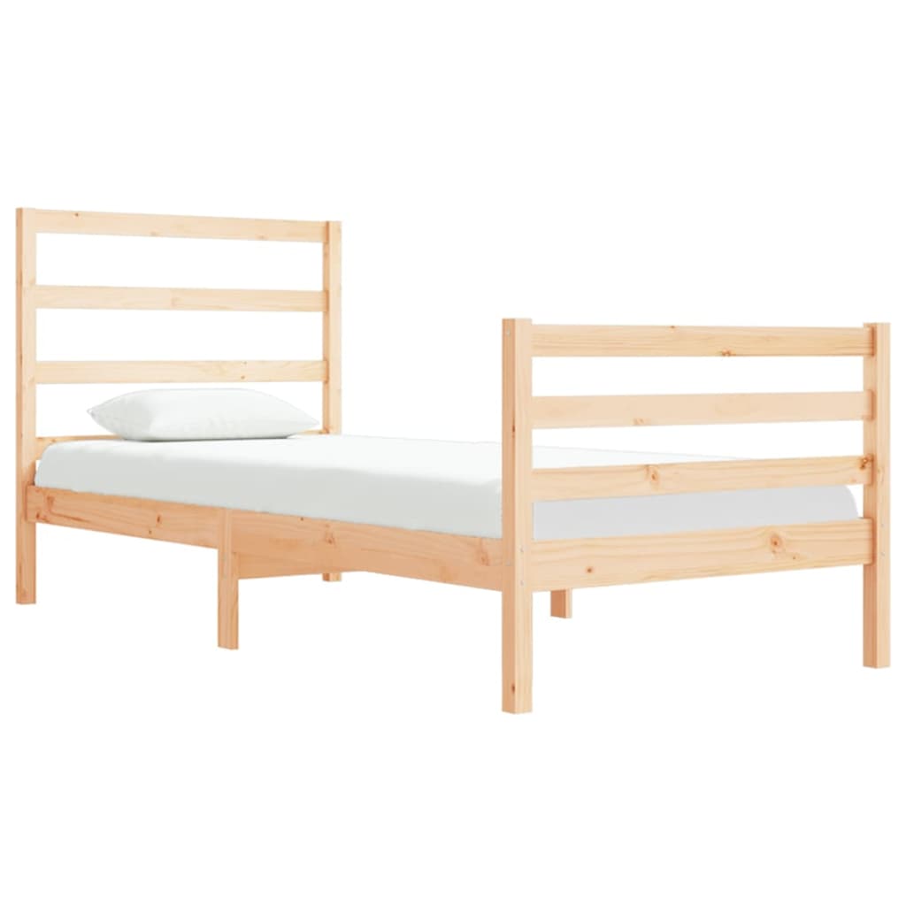 Bedframe Massief Grenenhout 90X190 Cm 3Ft Single
