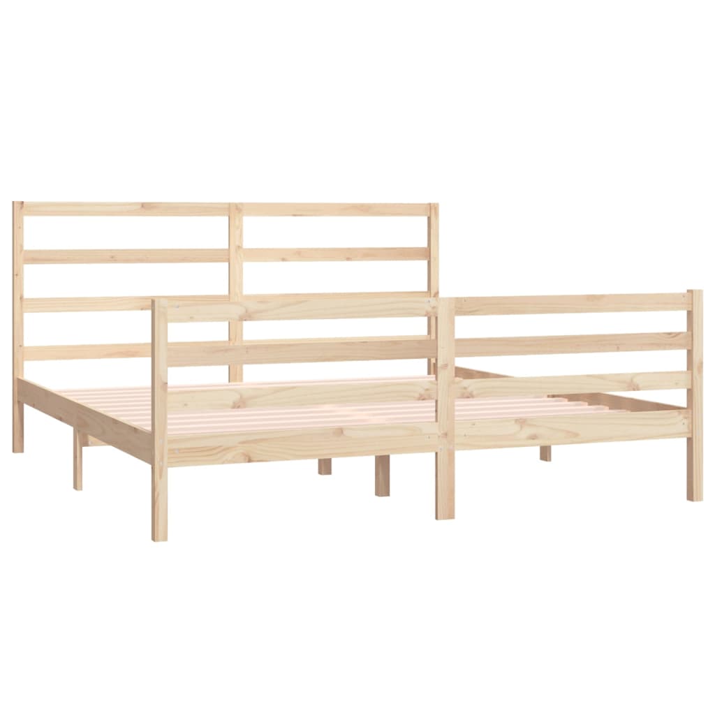 Bedframe Massief Grenenhout 180X200 Cm 6Ft Super King