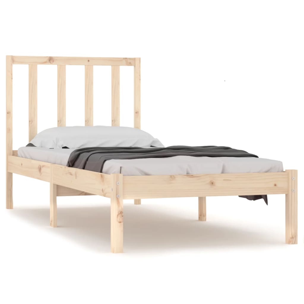 Bedframe Massief Grenenhout 90X190 Cm 3Ft Single