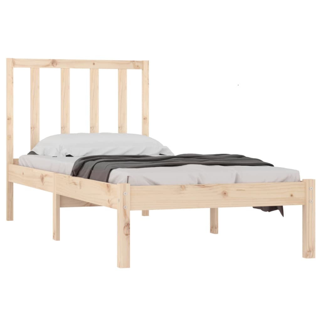 Bedframe Massief Grenenhout 90X190 Cm 3Ft Single