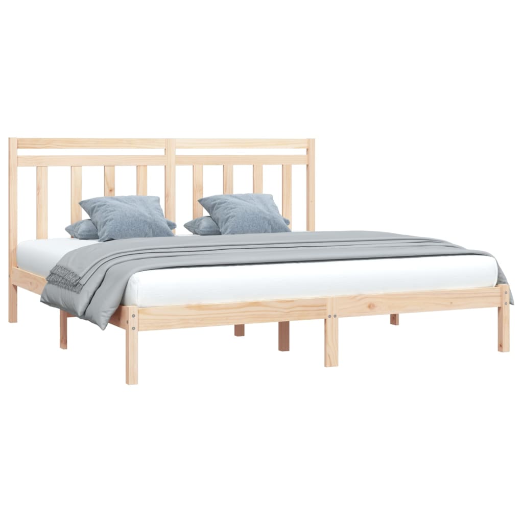 Bedframe Massief Hout 200X200 Cm