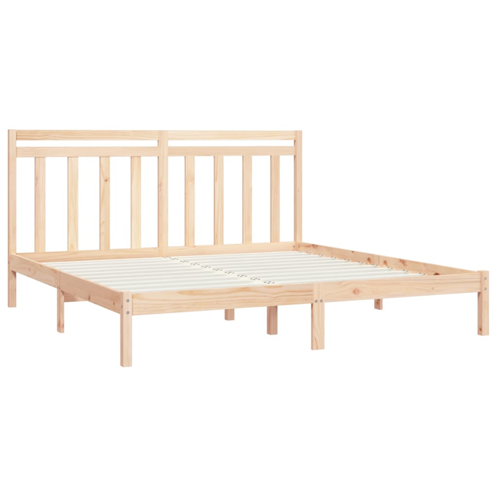 Bedframe Massief Hout 200X200 Cm