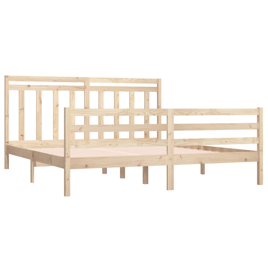 Bedframe Massief Hout 180X200 Cm 6Ft Super King