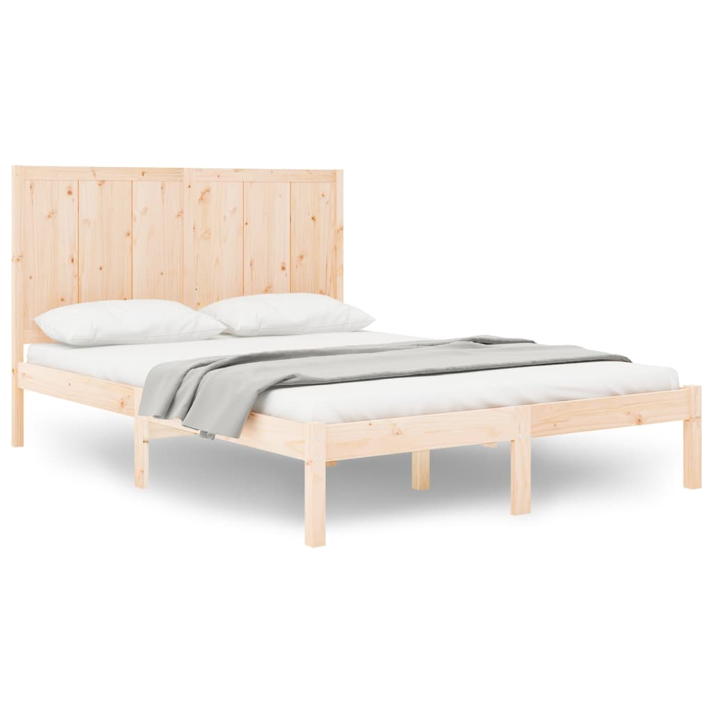Bedframe Massief Grenenhout 160X200 Cm