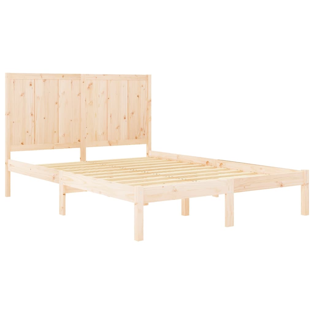 Bedframe Massief Grenenhout 160X200 Cm