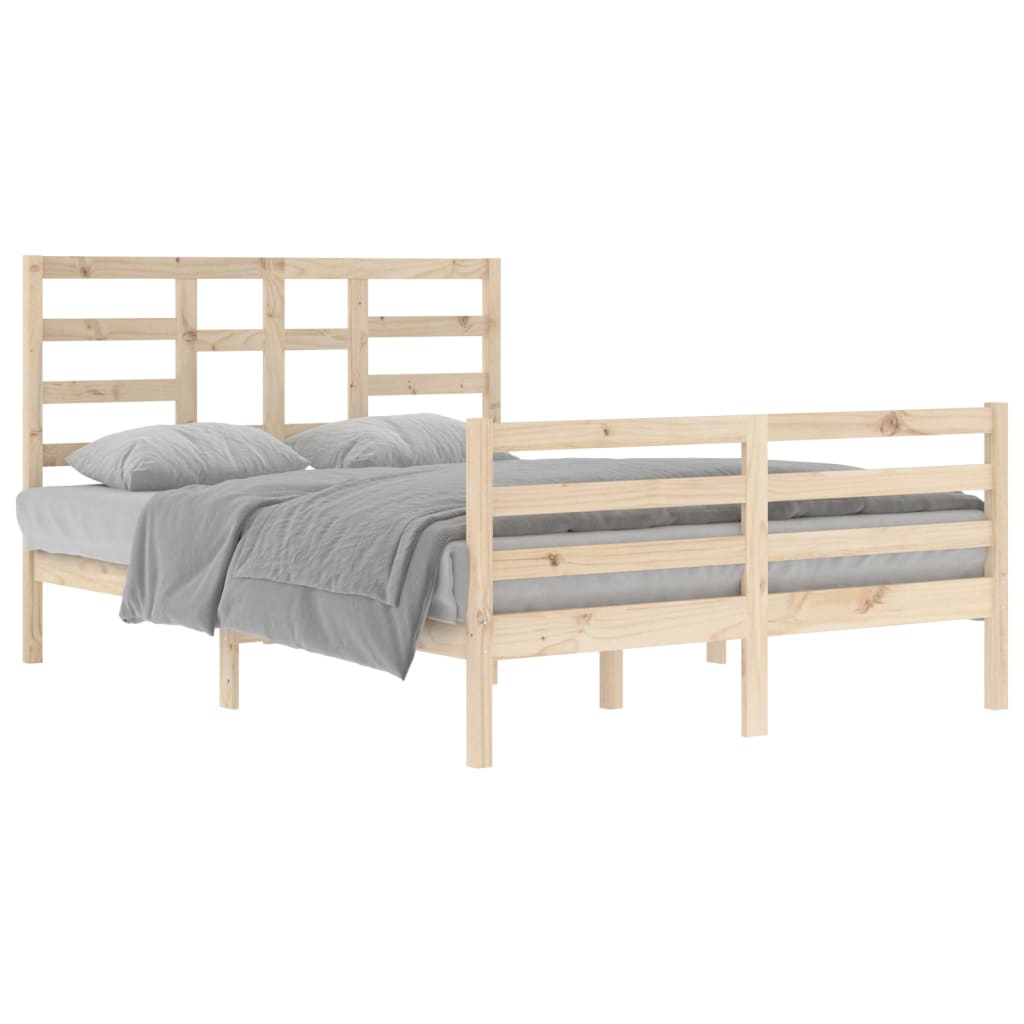 Bedframe Massief Hout 140X200 Cm