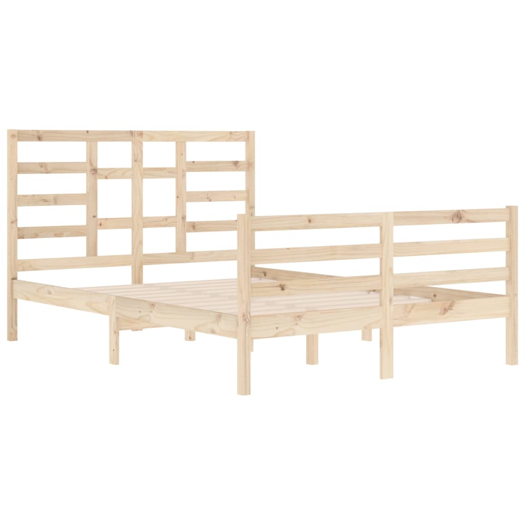 Bedframe Massief Hout 140X200 Cm