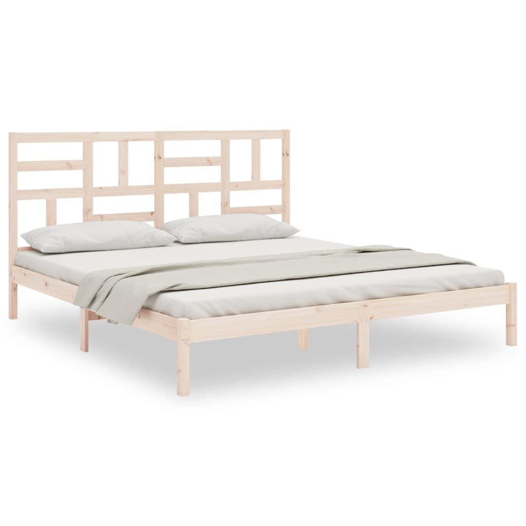 Bedframe Massief Hout 180X200 Cm 6Ft Super King