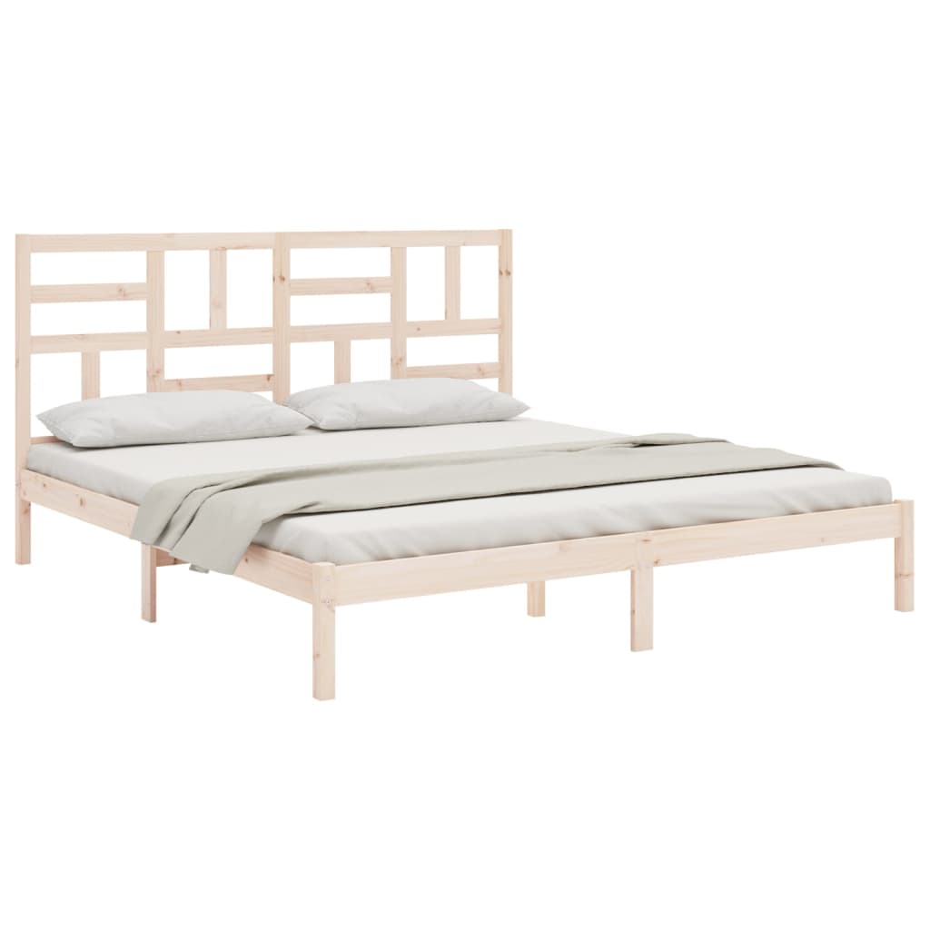 Bedframe Massief Hout 180X200 Cm 6Ft Super King