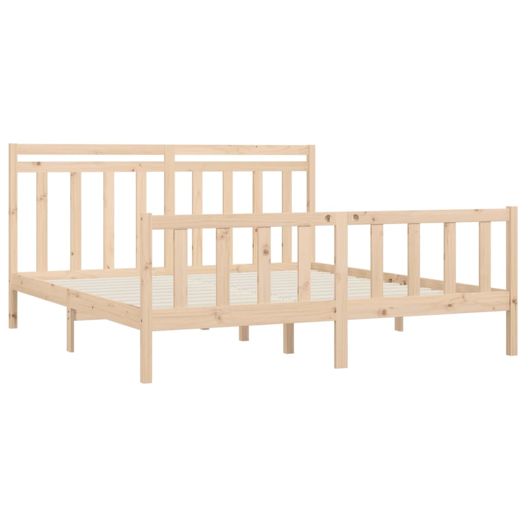 Bedframe Massief Grenenhout 180X200 Cm 6Ft Super King