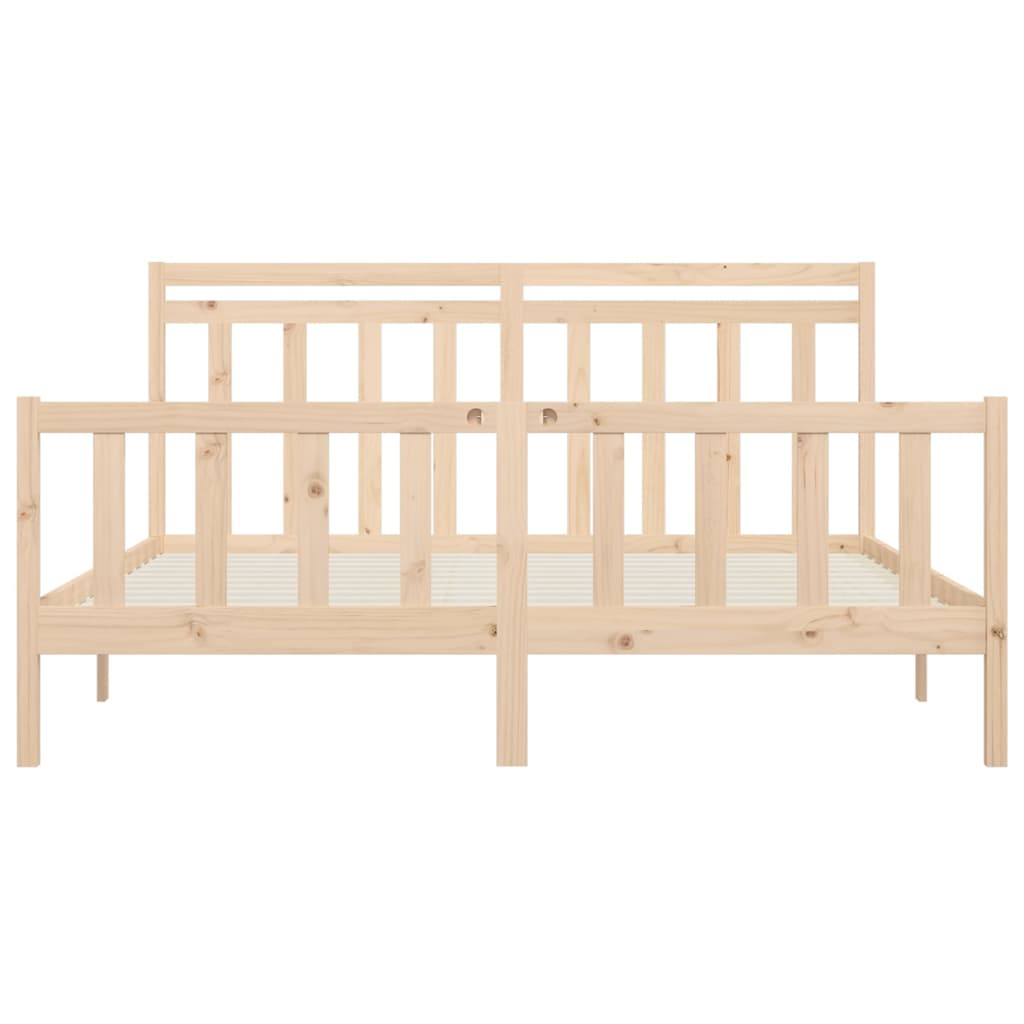 Bedframe Massief Grenenhout 180X200 Cm 6Ft Super King