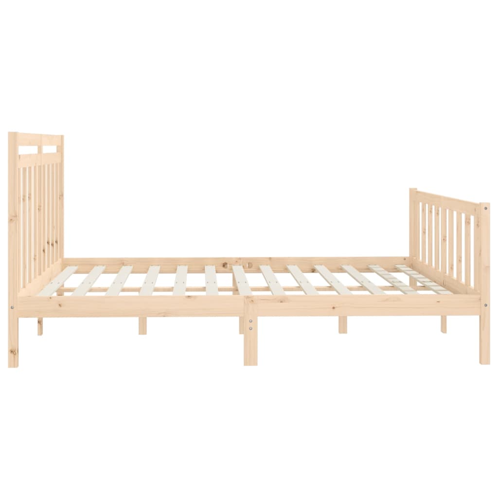 Bedframe Massief Grenenhout 180X200 Cm 6Ft Super King