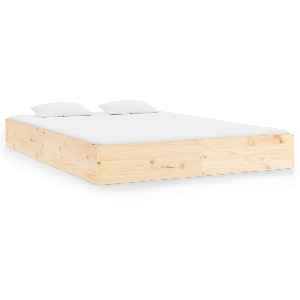 Bedframe Massief Hout 120X200 Cm
