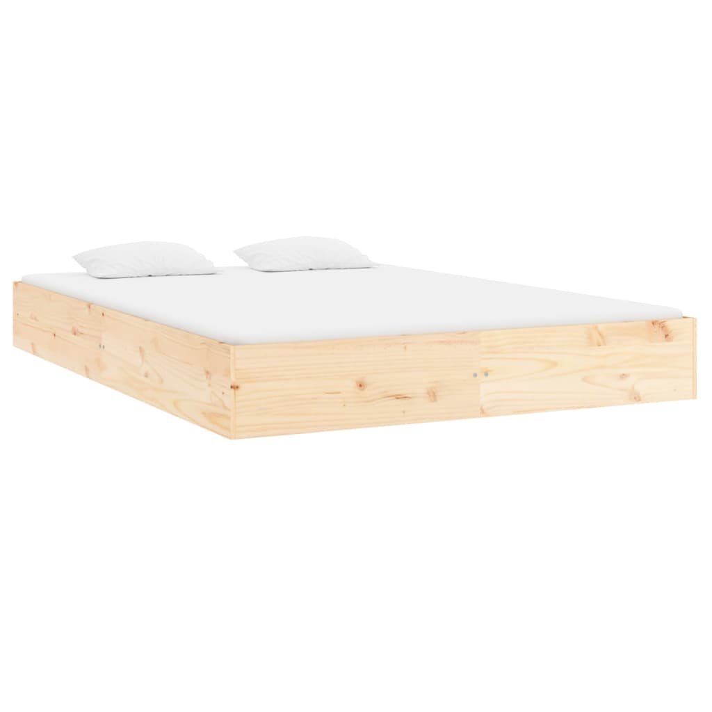 Bedframe Massief Hout 120X200 Cm