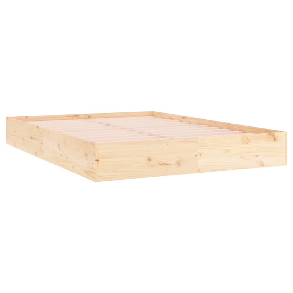 Bedframe Massief Hout 120X200 Cm