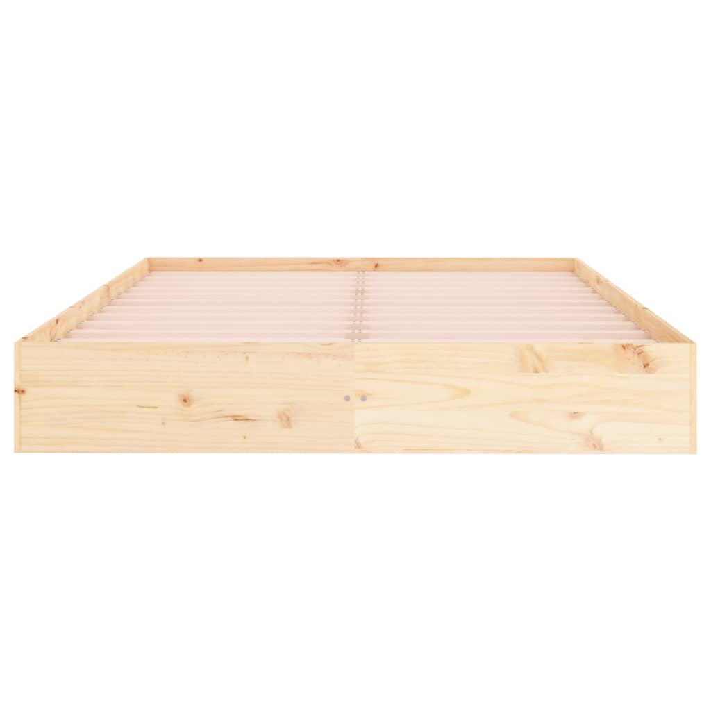 Bedframe Massief Hout 120X200 Cm