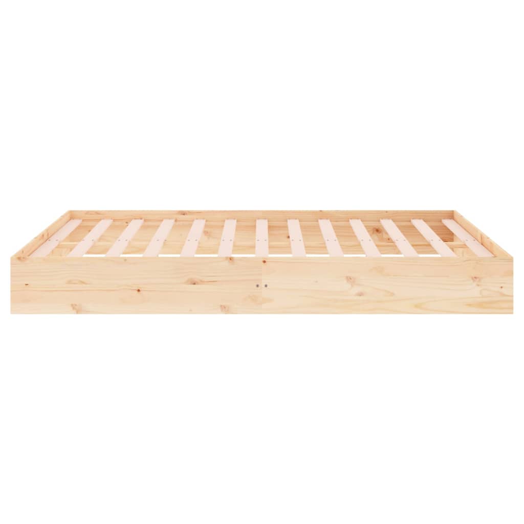 Bedframe Massief Hout 120X200 Cm