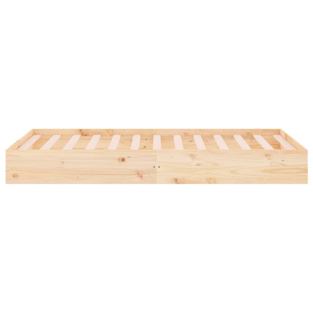Bedframe Massief Hout 100X200 Cm