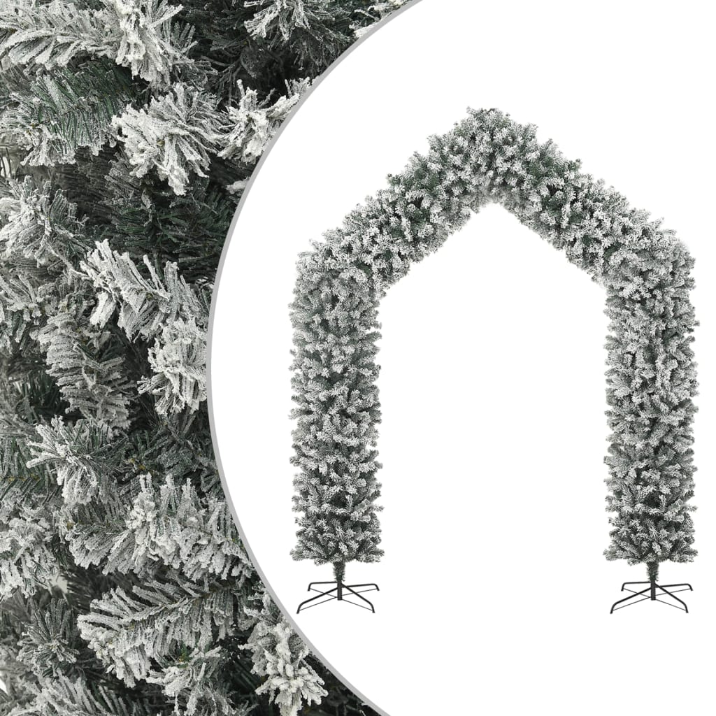 Kerstboog Met Sneeuwvlokken 270 Cm