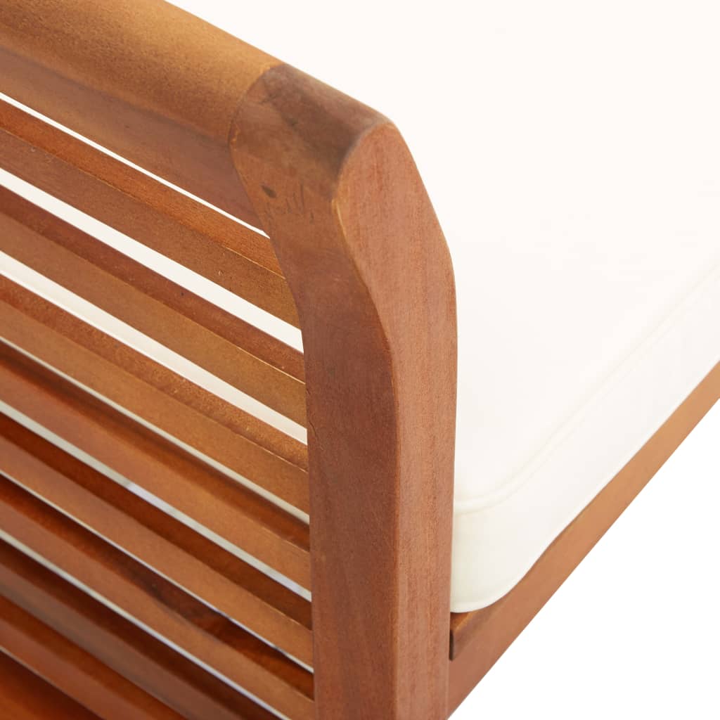 Tuinstoelen 4 St Met Kussens Massief Acaciahout