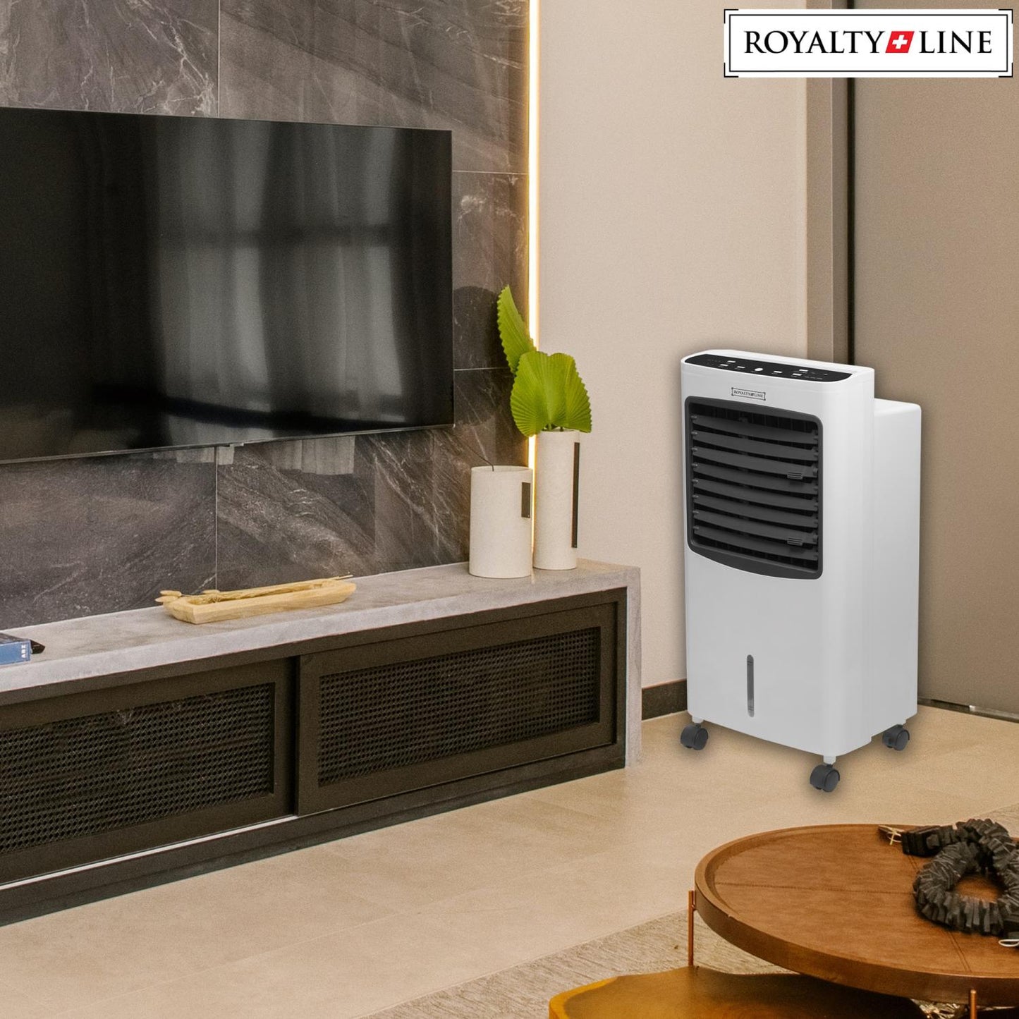 Royalty Line 4-In-1 Koeler, Luchtbevochtiger, Ventilator & Luchtzuiveraar