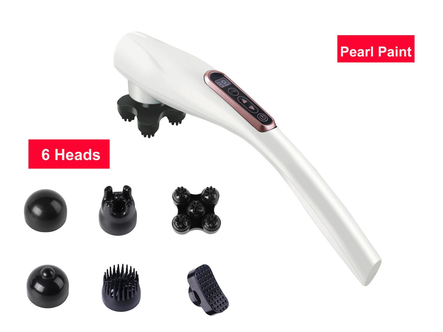 Cenocco Beauty Cc-9059: Draadloze Oplaadbare Multifunctionele Massager