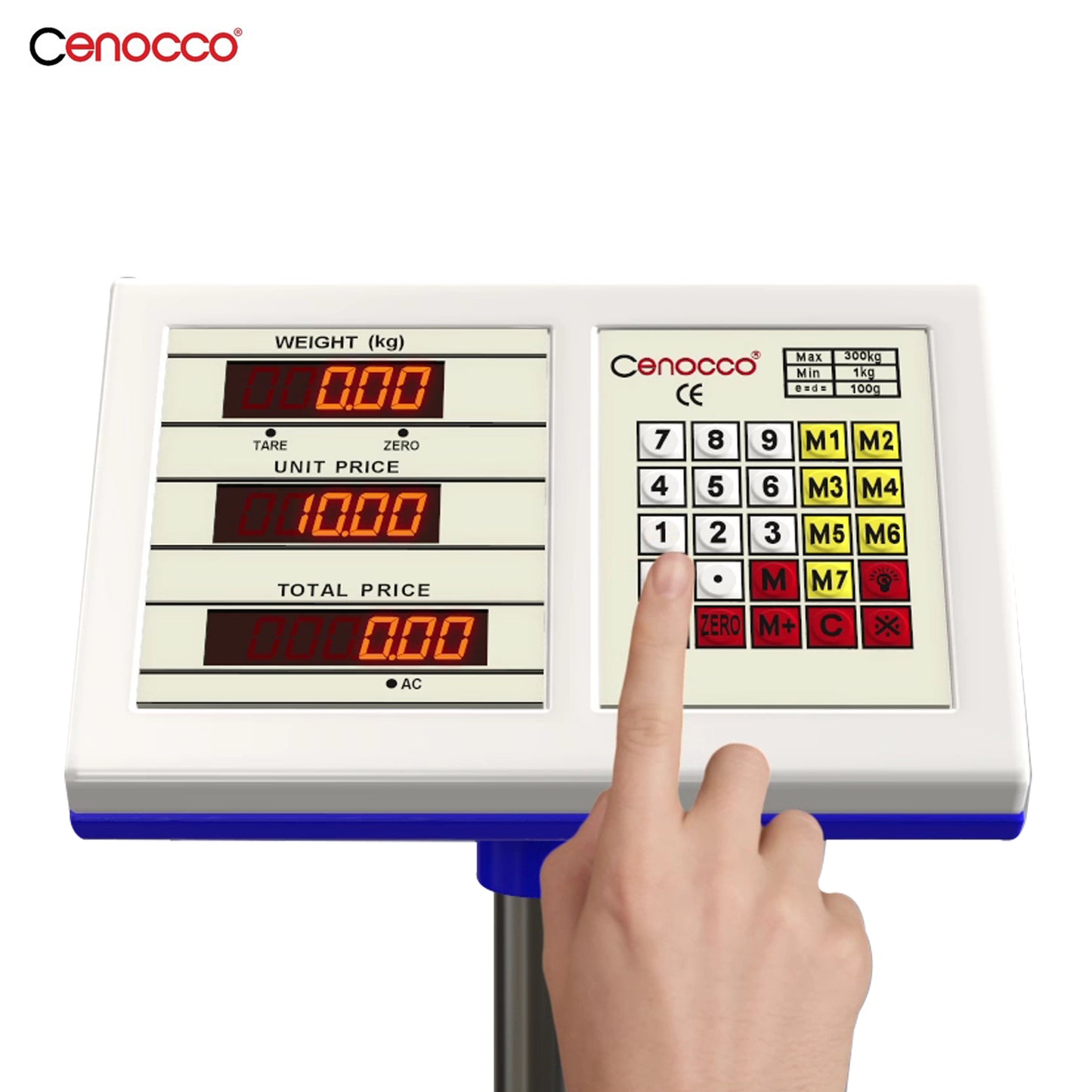 Cenocco Home Cenocco Cc-8004: Platformweegschaal Voor Bedrijven