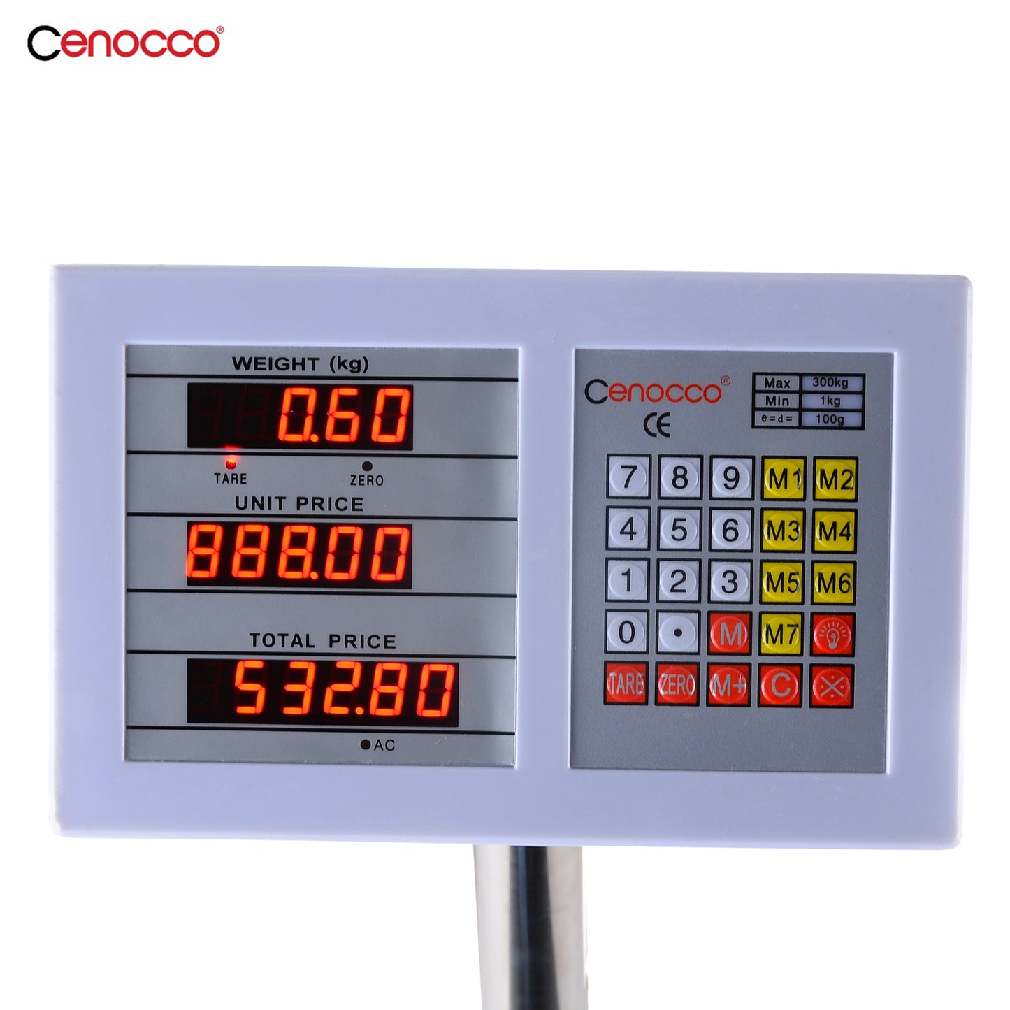 Cenocco Home Cenocco Cc-8004: Platformweegschaal Voor Bedrijven