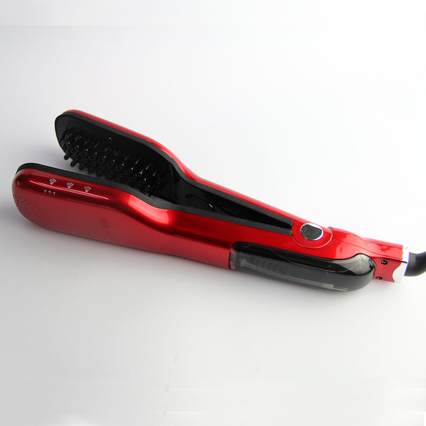 Cenocco Beauty Cenocco Schoonheid: 4 In 1 Stoomstrijkijzer Haarborstel Oplossing Zwart