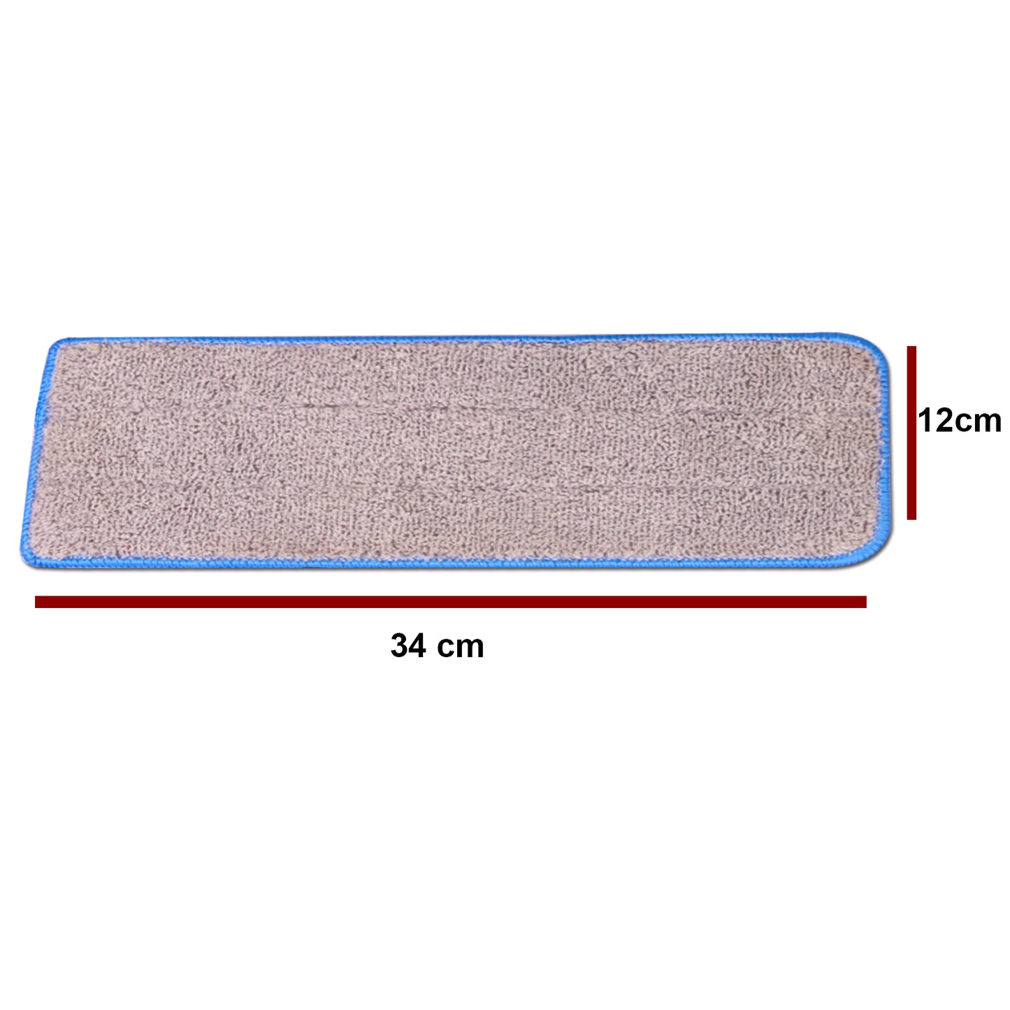 Cenocco Set Van 12 Wasbare Vervangbare Microvezel Dweilpads