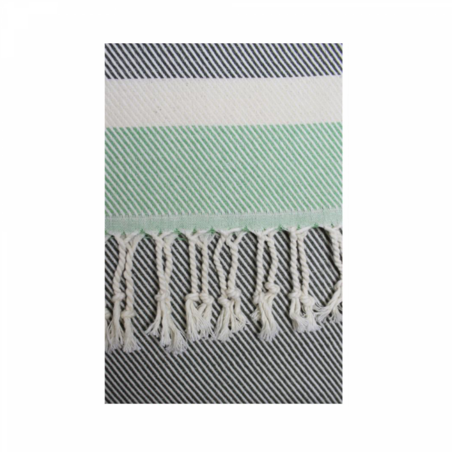 Coton D'or Ps-129:Katoenen Beach Peshtemal Handdoeken 95X180 - Multi-Colored Blauw