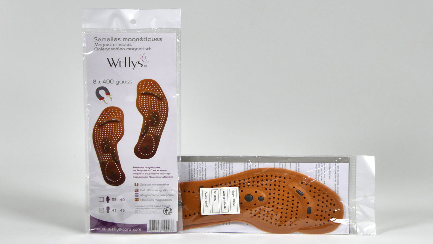 Wellys Kleine Acupunctuur-Inlegzolen (Maat: 35-40)