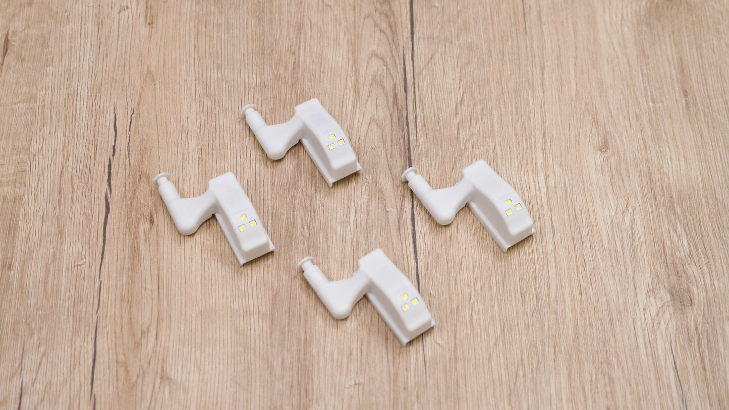 Genius Ideas 4-Delige Led-Lamp 'Scharnier'