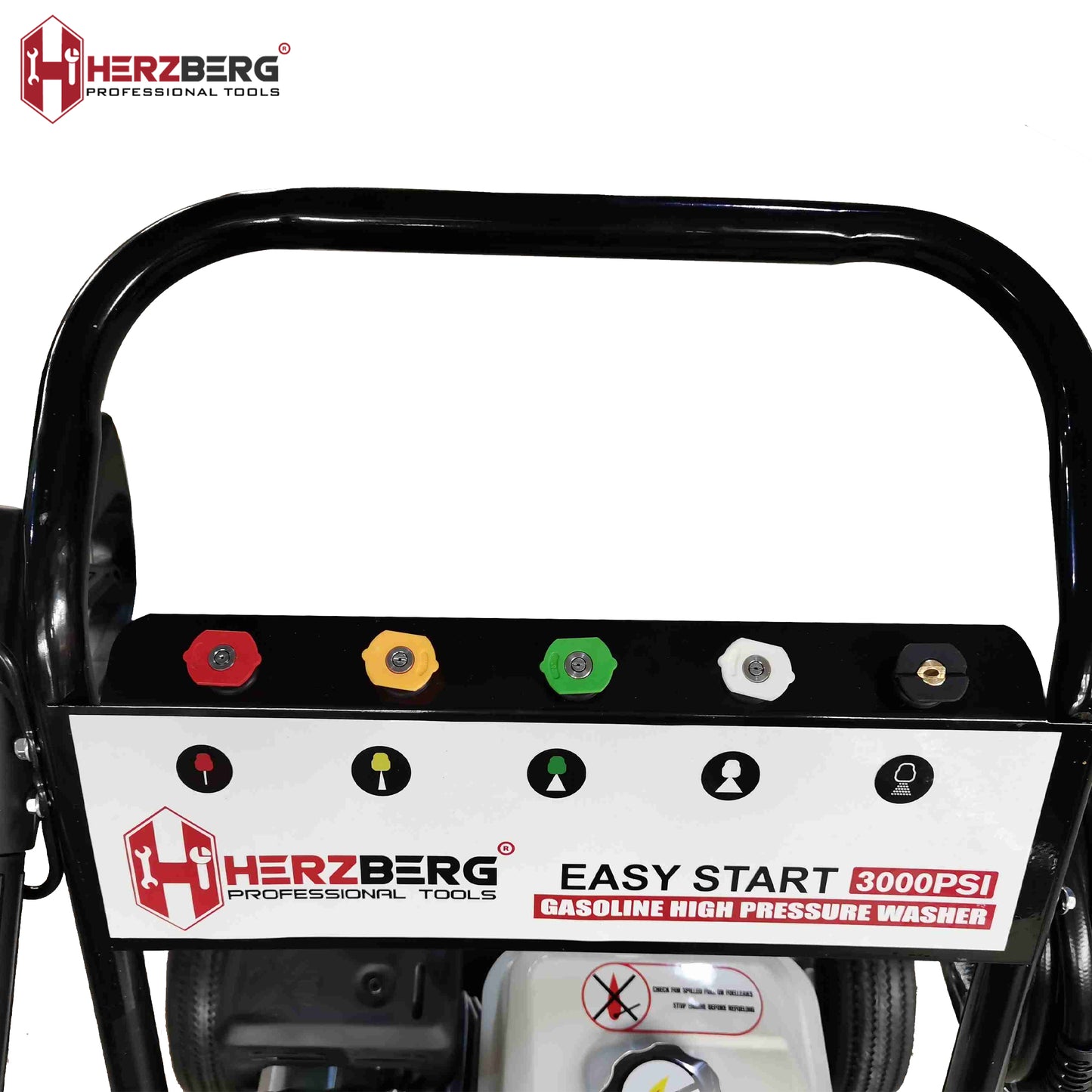 Herzberg Professional Tools Herzberg Hg-2500Psi: Professionele Hogedrukreiniger