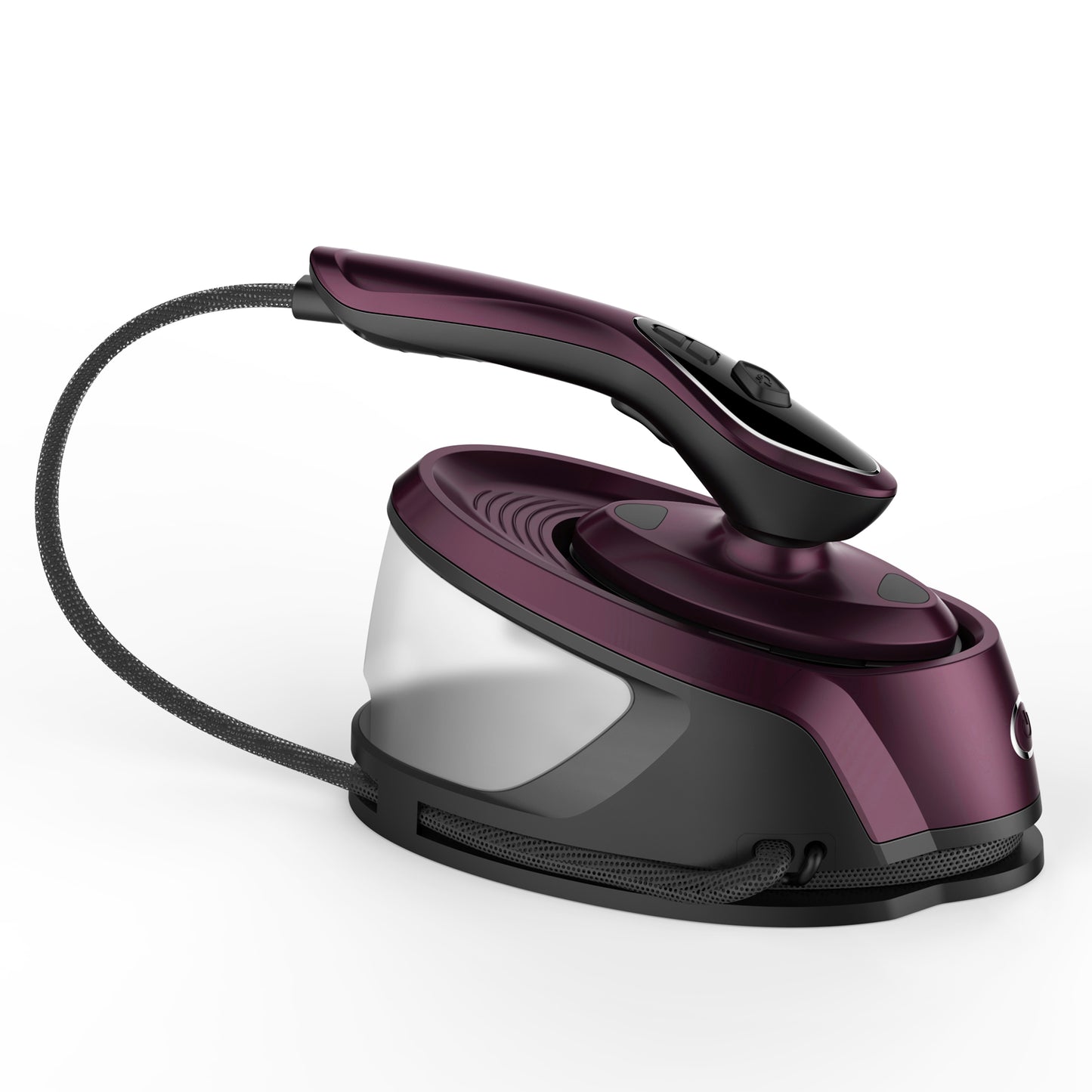 Herzberg Home & Living Herzberg Hg-8057: Multifunctionele Strijkijzerstomer Met Station