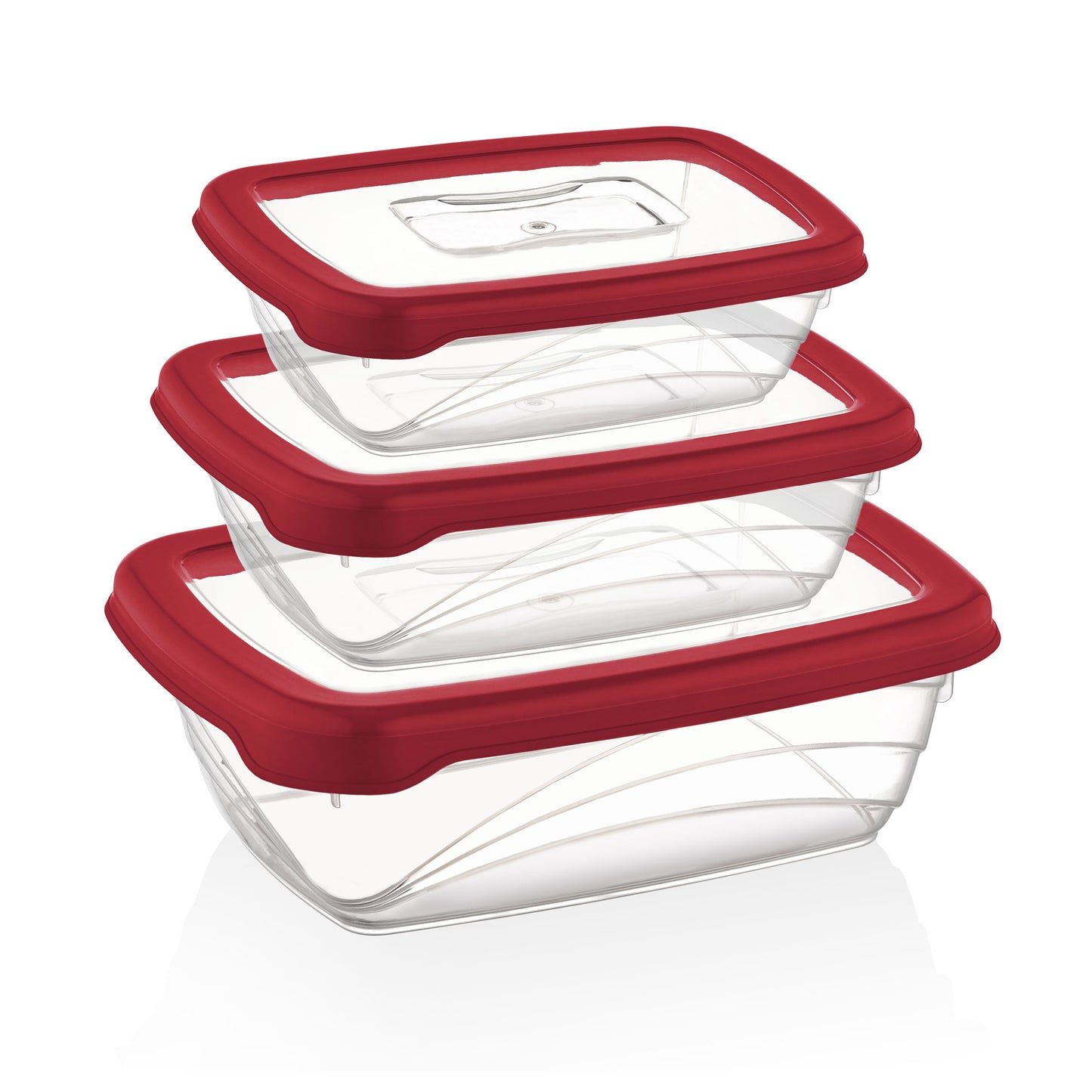 Herzberg Cooking Herzberg 3-Delige Bio Saver Box-Set Rood