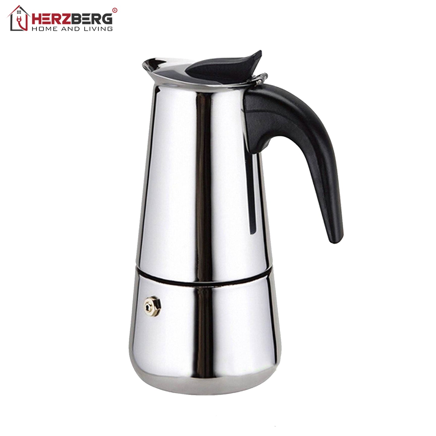 Herzberg Cooking Herzberg Hg-5024: Espressoapparaat Voor 9 Kopjes