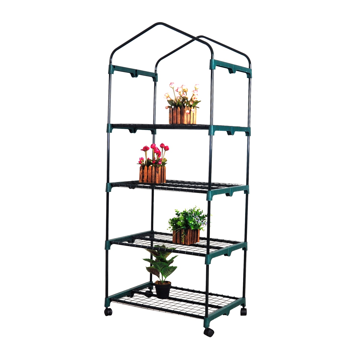 Herzberg Hg-8001; 4-Tier Greenhouse