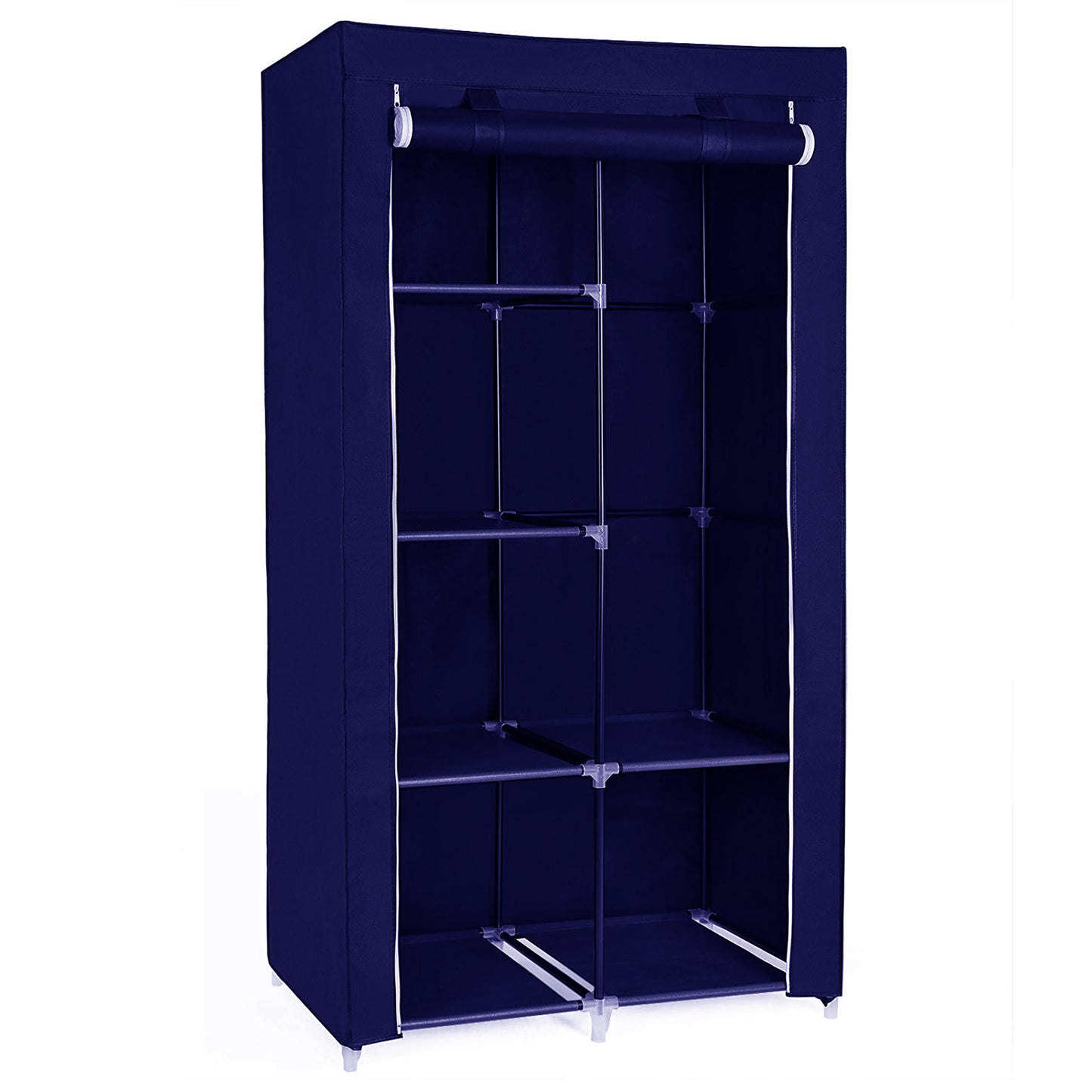Herzberg Hg-8010: Opberggarderobe - Klein Blauw