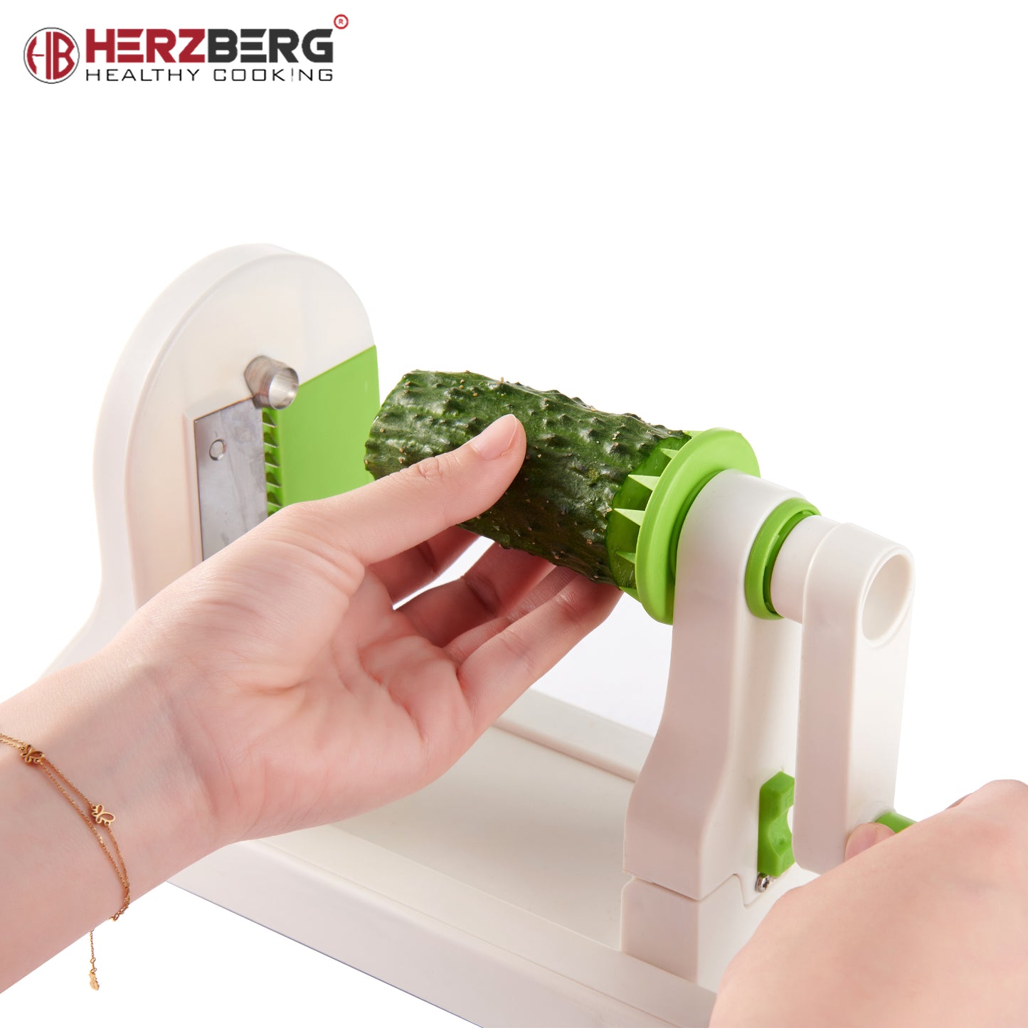 Herzberg Cooking Herzberg Hg-8030: Plantaardige Spiralizer Set